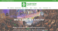 Desktop Screenshot of fairviewbaptist.com